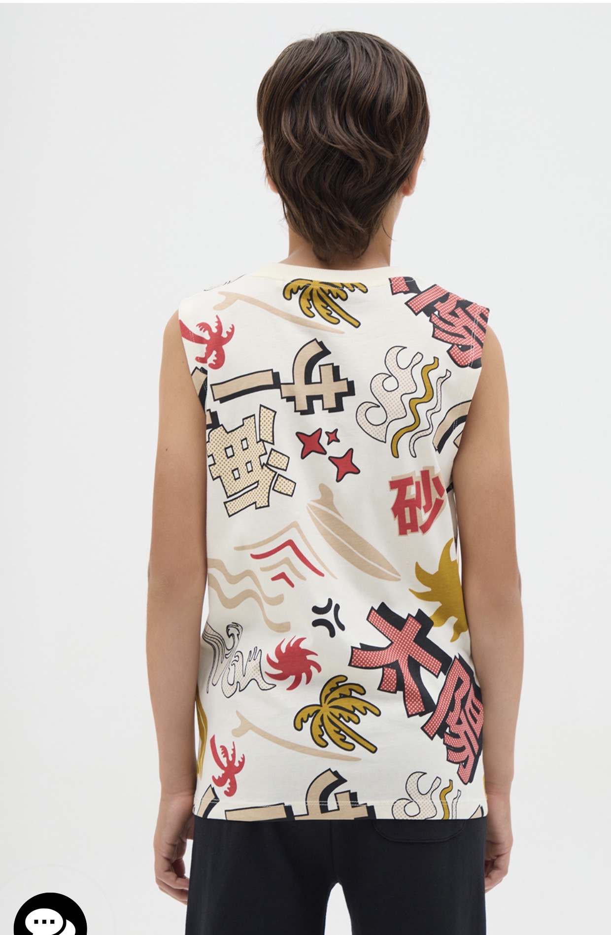 تی شرت استین حلقه ای 30508 سایز 9 تا 15 سال مارک OVS   *