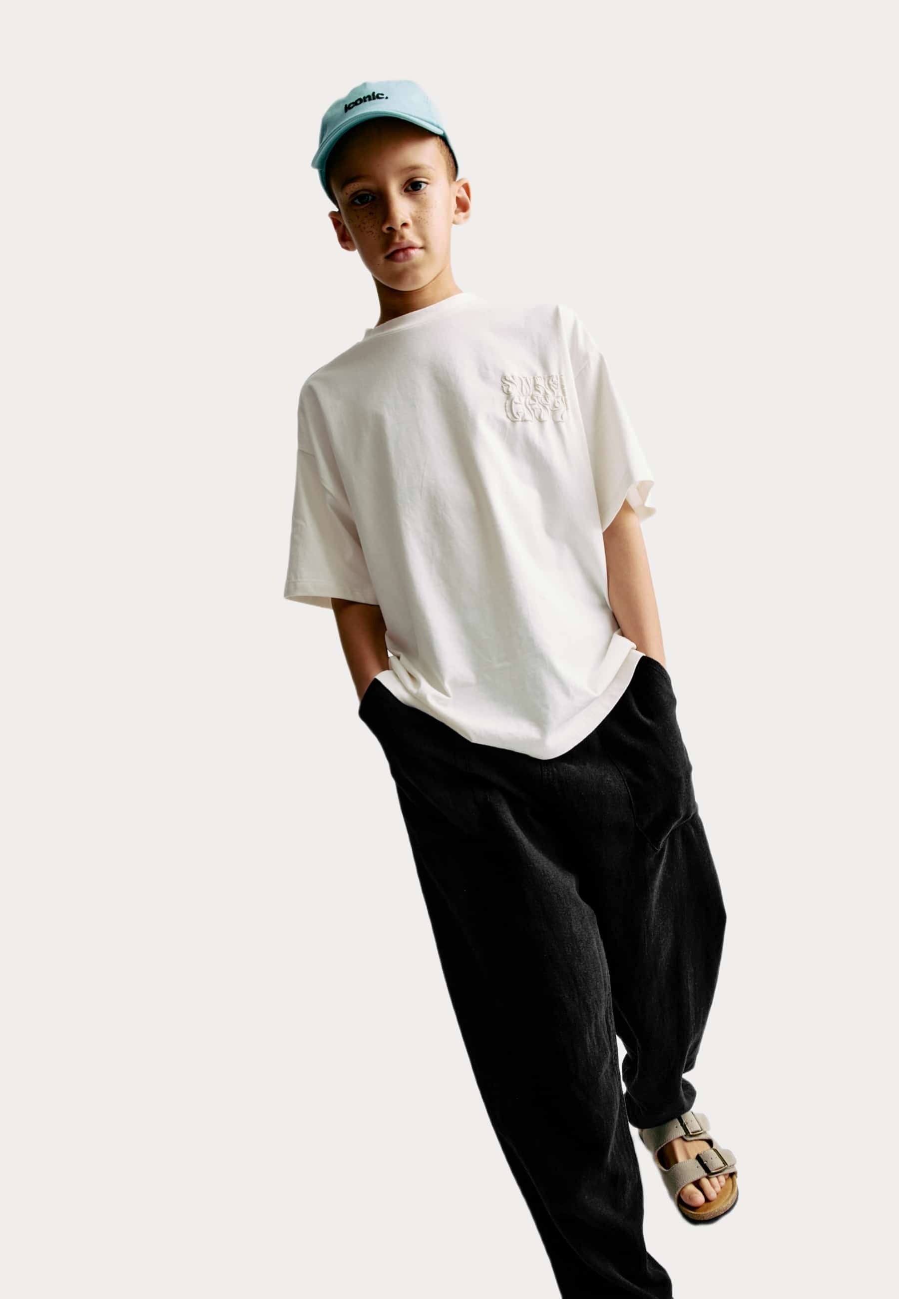 شلوار کتان پسرانه 30432 سایز 6 تا 16 سال مارک M&S   *