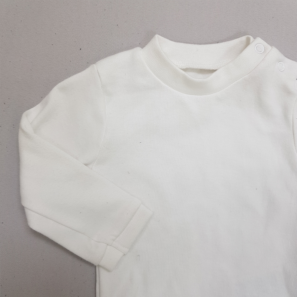 بلوز بچگانه 28460 سایز بدوتولد تا 3 ماه کد 21 مارک Jacky