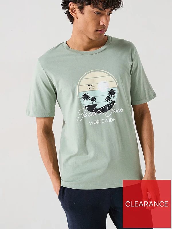 تی شرت مردانه 30394 کد 1 مارک Jack&Jones