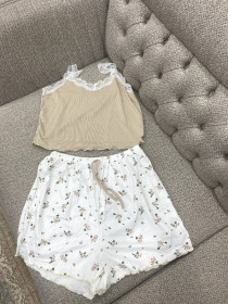 ست تاپ شورتک زنانه کد 419291