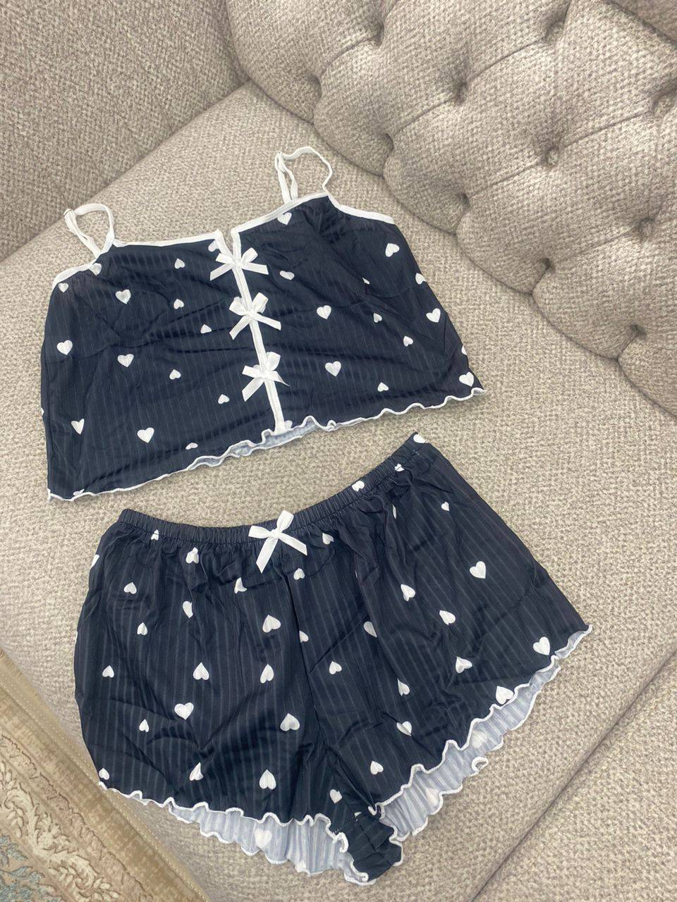 ست تاپ شورتک زنانه کد 419294