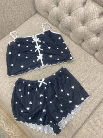 ست تاپ شورتک زنانه کد 419294