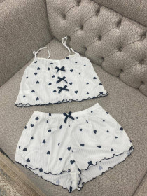 ست تاپ شورتک زنانه کد 419296