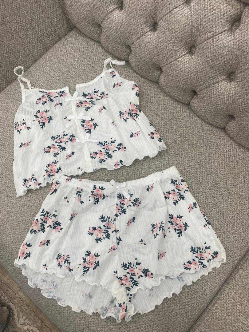 ست تاپ شورتک زنانه کد 419300