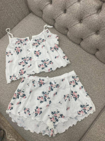 ست تاپ شورتک زنانه کد 419300