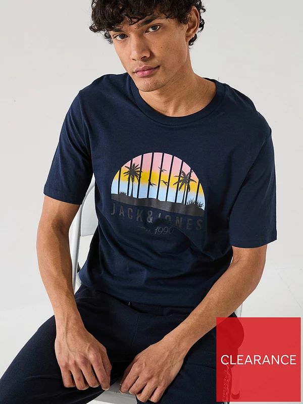 تی شرت مردانه 30394 کد 1 مارک Jack&Jones   *