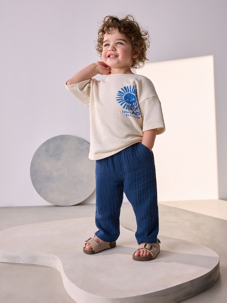 شلوار پسرانه 30443 سایز 6 ماه تا 7 سال مارک NEXT