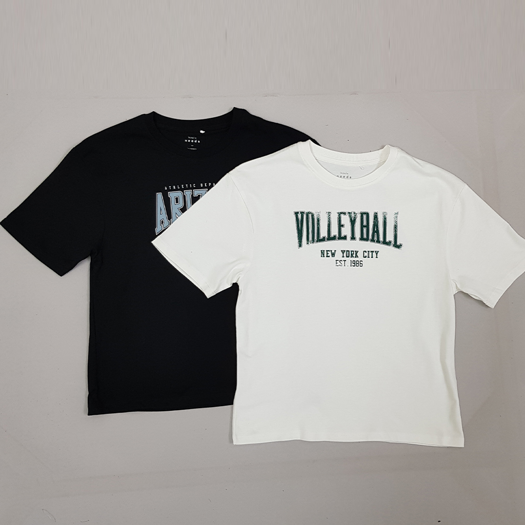 تی شرت پسرانه 30558 سایز 6 تا 14 سال مارک Name It