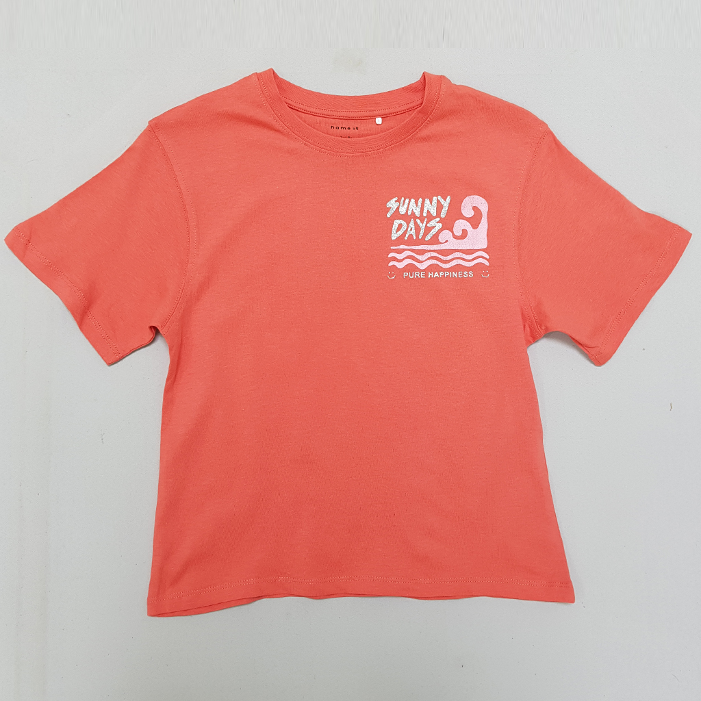 تی شرت دخترانه 30584 سایز 6 تا 14 سال کد 1 مارک Name It