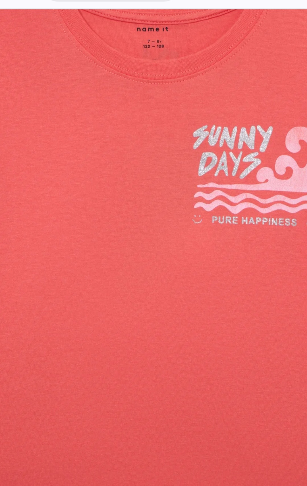 تی شرت دخترانه 30584 سایز 6 تا 14 سال کد 1 مارک Name It