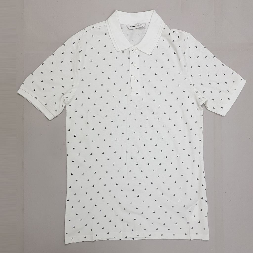 تی شرت یقه دار مردانه 30374 کد 1 مارک LC WAIKIKI