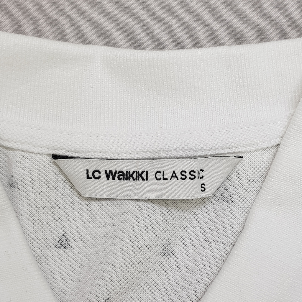 تی شرت یقه دار مردانه 30374 کد 1 مارک LC WAIKIKI