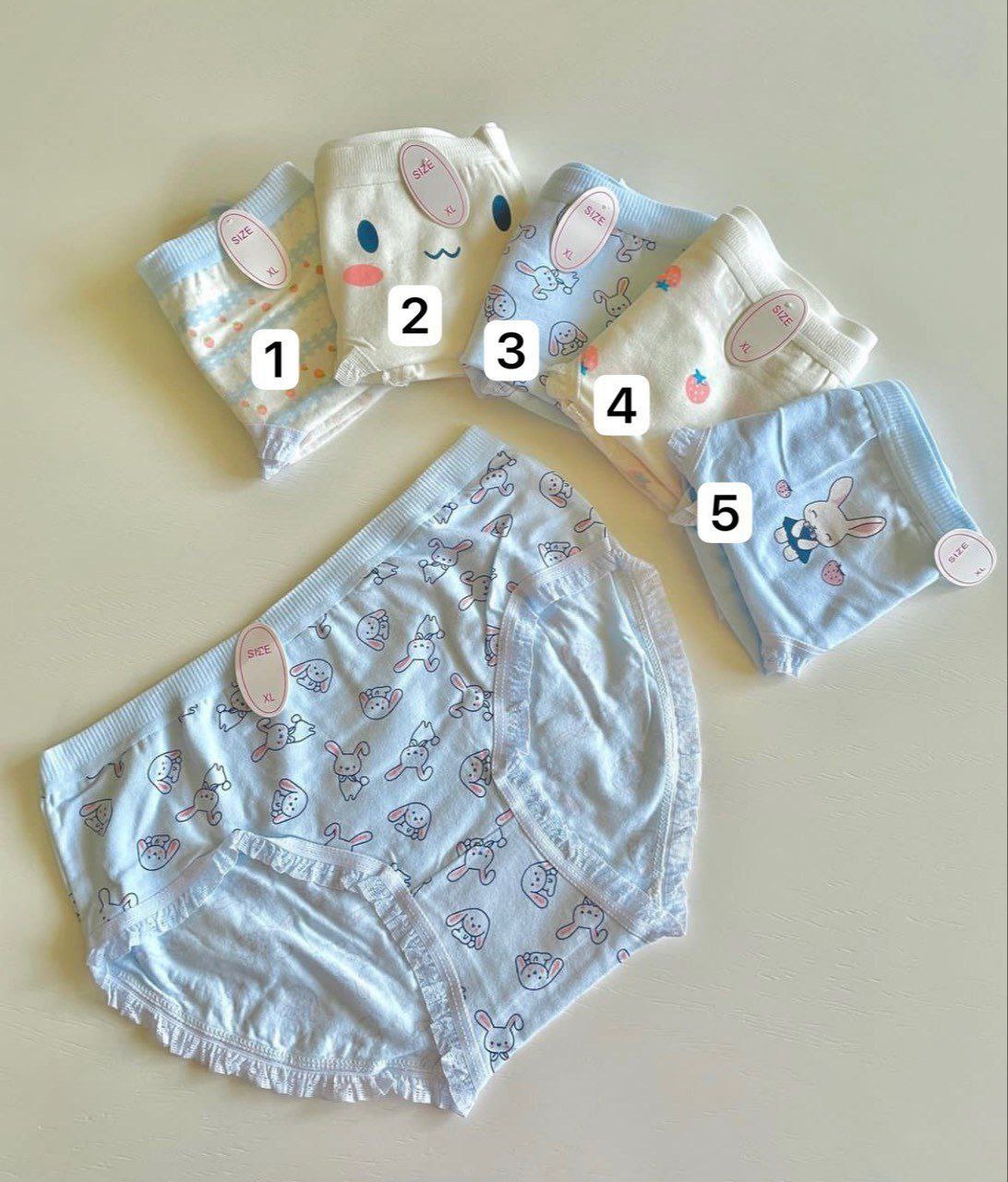 شورت عروسکی 12 عددی تمام نخ دخترانه کد 419313