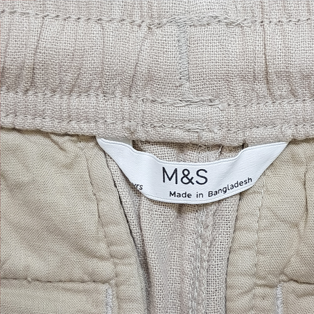 شلوار بچگانه 30441 سایز 6 تا 16 سال مارک M&S   *