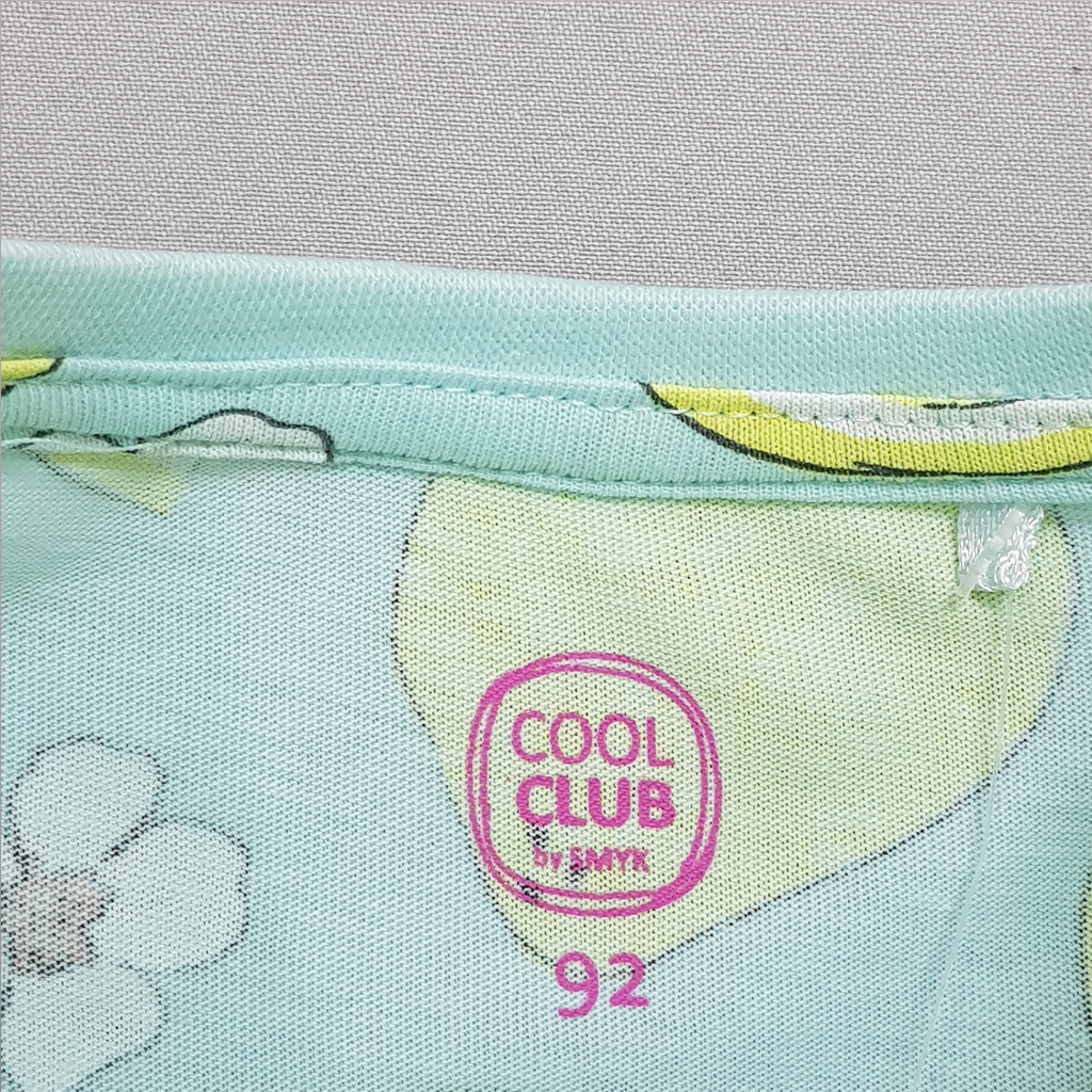 تی شرت دخترانه 30581 سایز 2 تا 10 سال کد 1 مارک COOL CLUB