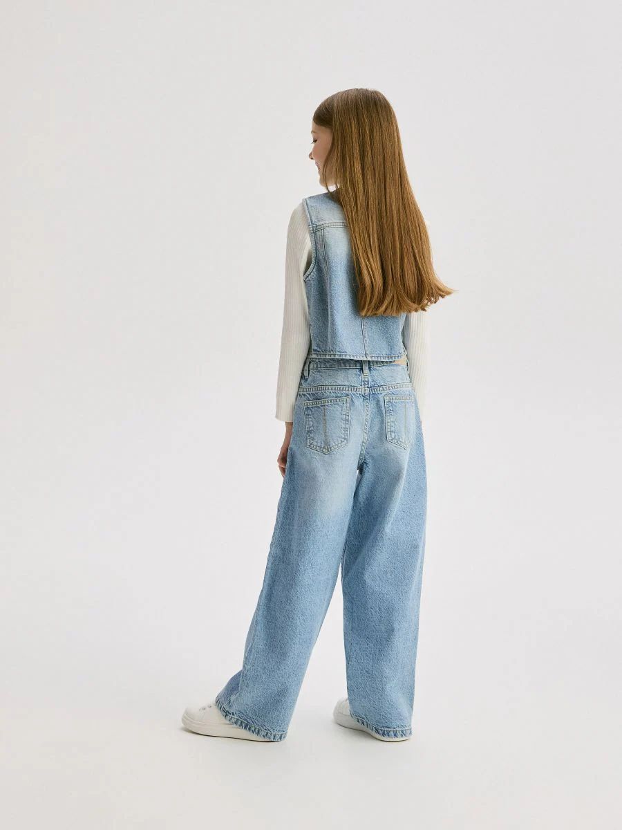 شلوار جینز 30632 سایز 6 تا 15 سال مارک Reserved