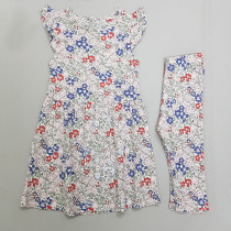 ست سارافون شلوار دخترانه 30533 سایز 9 ماه تا 8 سال مارک Name It