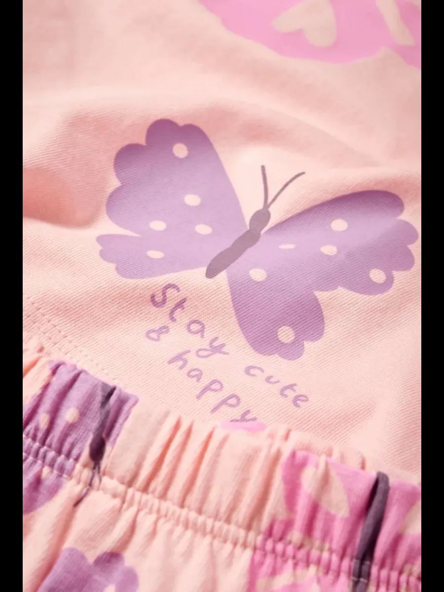 ست دخترانه 30534 سایز 2 تا 10 سال مارک C&A   *