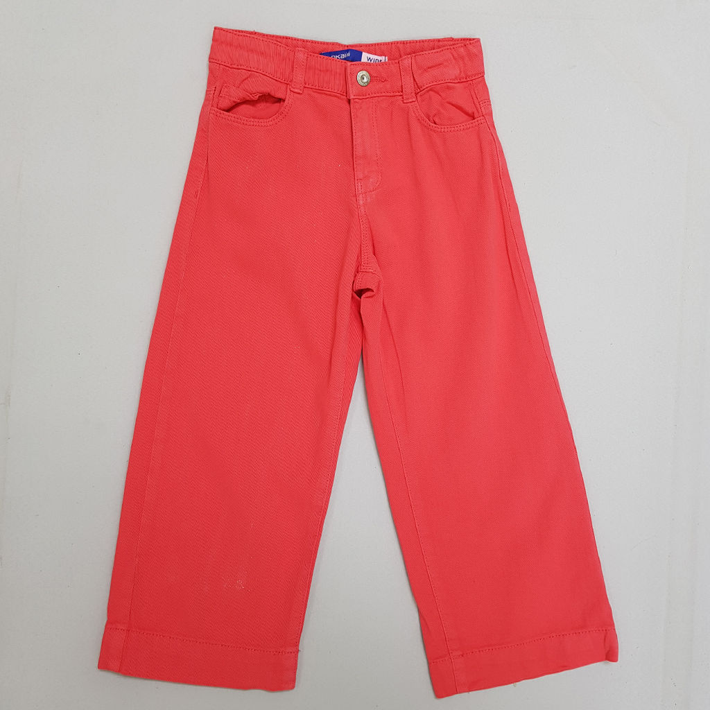 شلوار جینز دخترانه 30426 سایز 3 تا 14 سال مارک OKAIDI