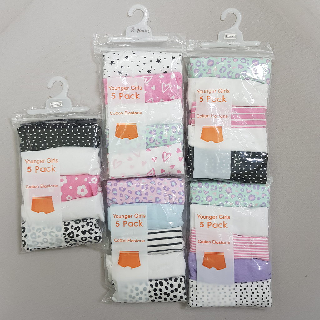 شورت 5 عددی دخترانه 30660 سایز 5 تا 12 سال مارک Next