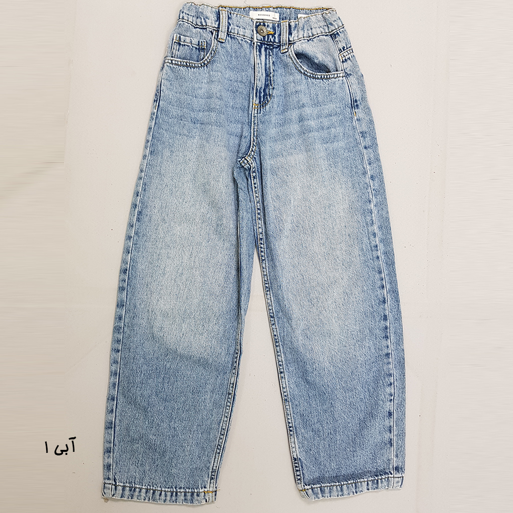 شلوار جینز 30632 سایز 6 تا 15 سال مارک Reserved   *