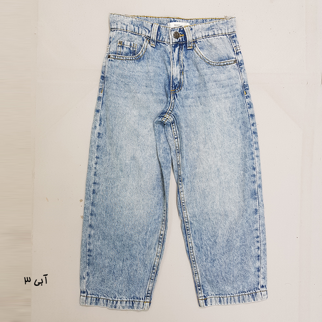 شلوار جینز 30632 سایز 6 تا 15 سال مارک Reserved   *