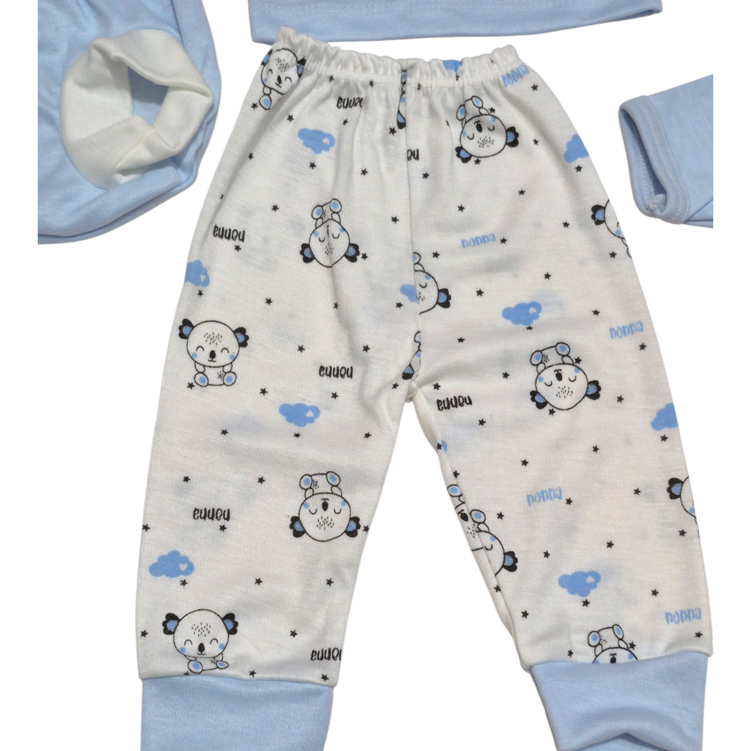 ست ۵ تکه نوزادی برند بلک اند وایت طرح کوالا کد 2205711