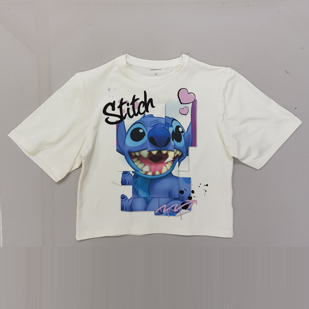 تی شرت دخترانه 30550 سایز 6 تا 14 سال کد 1 مارک Name IT