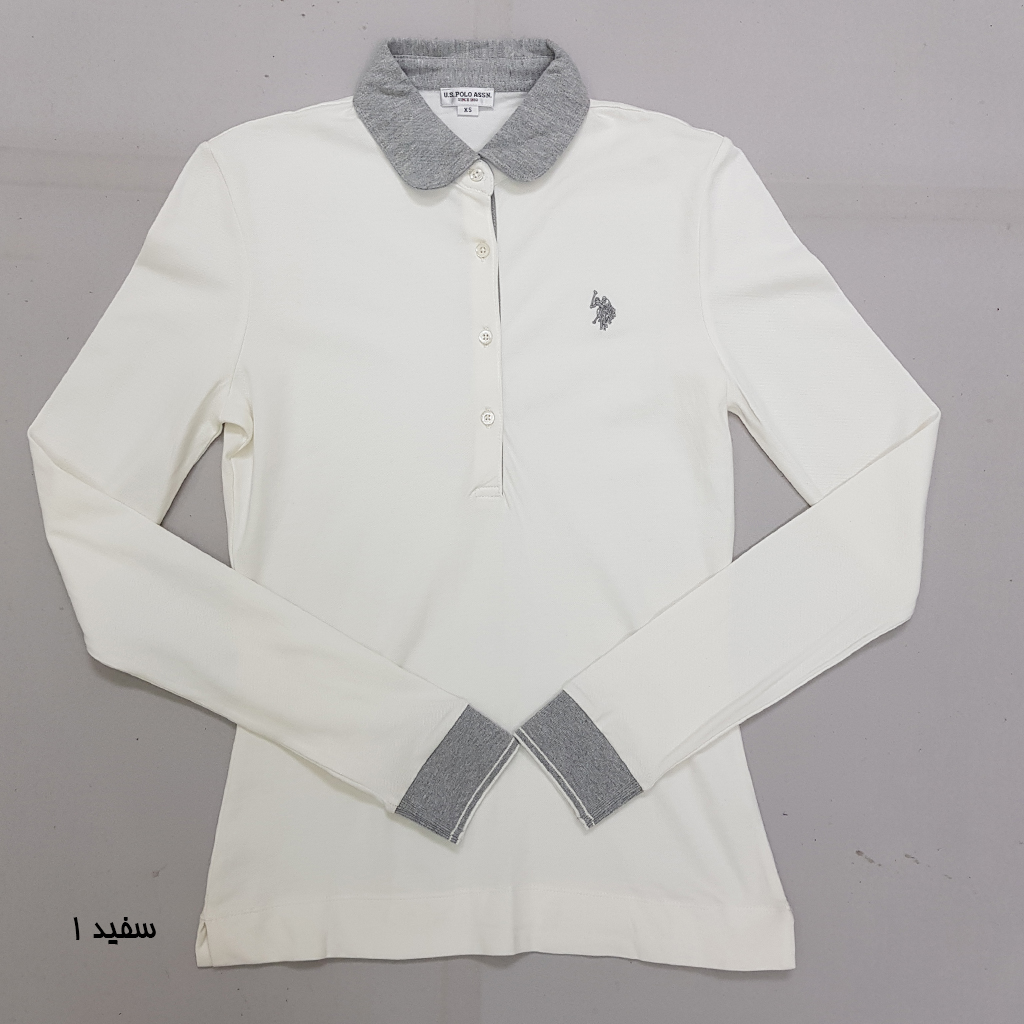بلوز یقه دار زنانه 30385 مارک US POLO ASSN